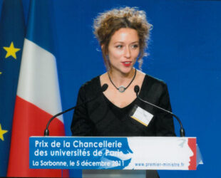 Dr. Ann-Isabelle GUYOMARD,1er Prix national d'Excellence Recherche, Chancellerie des Universités de Paris, La Sorbonne, 2011.