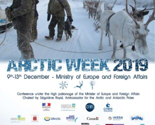 OÏJHA, Ann-Isabelle GUYOMARD, sélection Arctic Week, Paris, Ministère des Affaires Étrangères. Présidence Ségolène ROYAL Ambassadrice pour les Pôles, 2019.