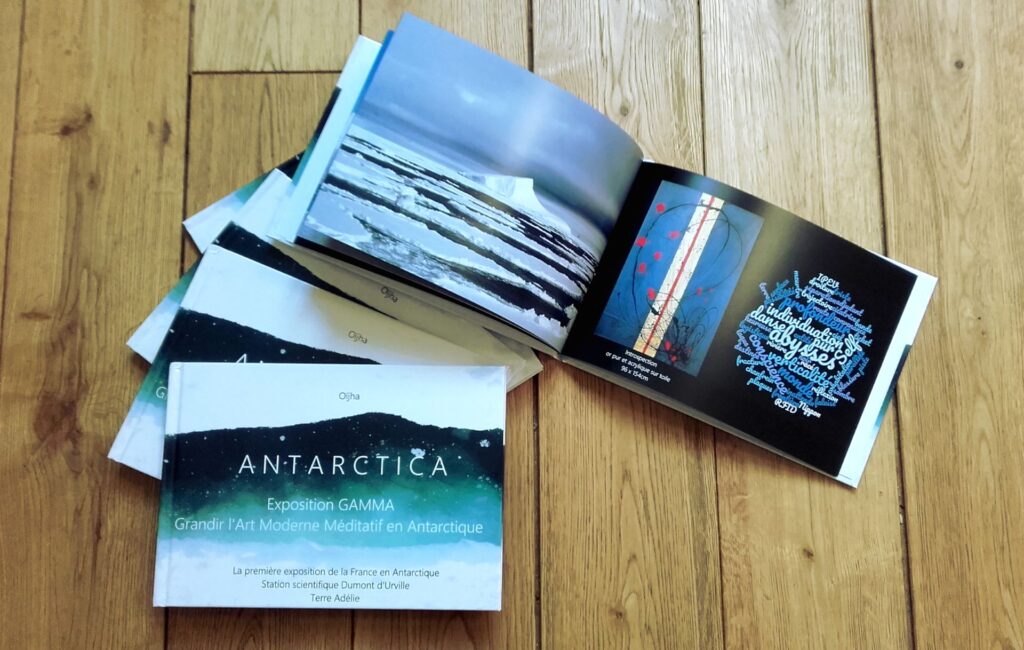 ANTARCTICA-GAMMA, OÏJHA, Première exposition officielle de la France en Antarctique, TAAF-IPEV, Terre Adélie, Antarctique, 2017-18 ©Oïjha2017